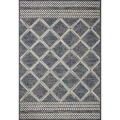 Loloi II Rainier RAI-05 Denim / Ivory Rug DC10