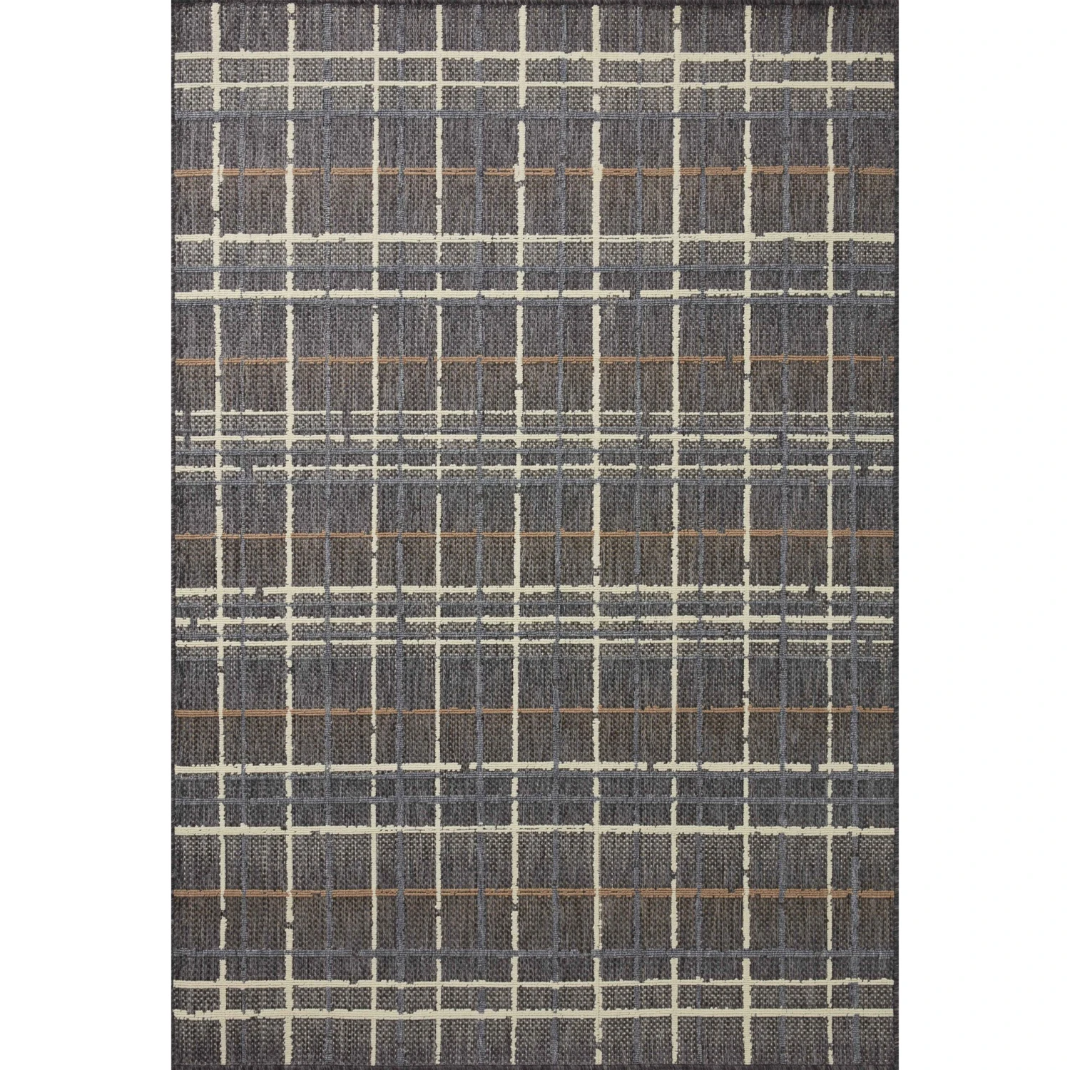 Loloi II Rainier RAI-11 Charcoal / Multi Rug DC10 1 Loloi II Rainier RAI-11 Charcoal / Multi Rug DC10