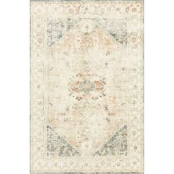 Loloi II Rosette ROS-06 Clay / Ivory Rug DC10