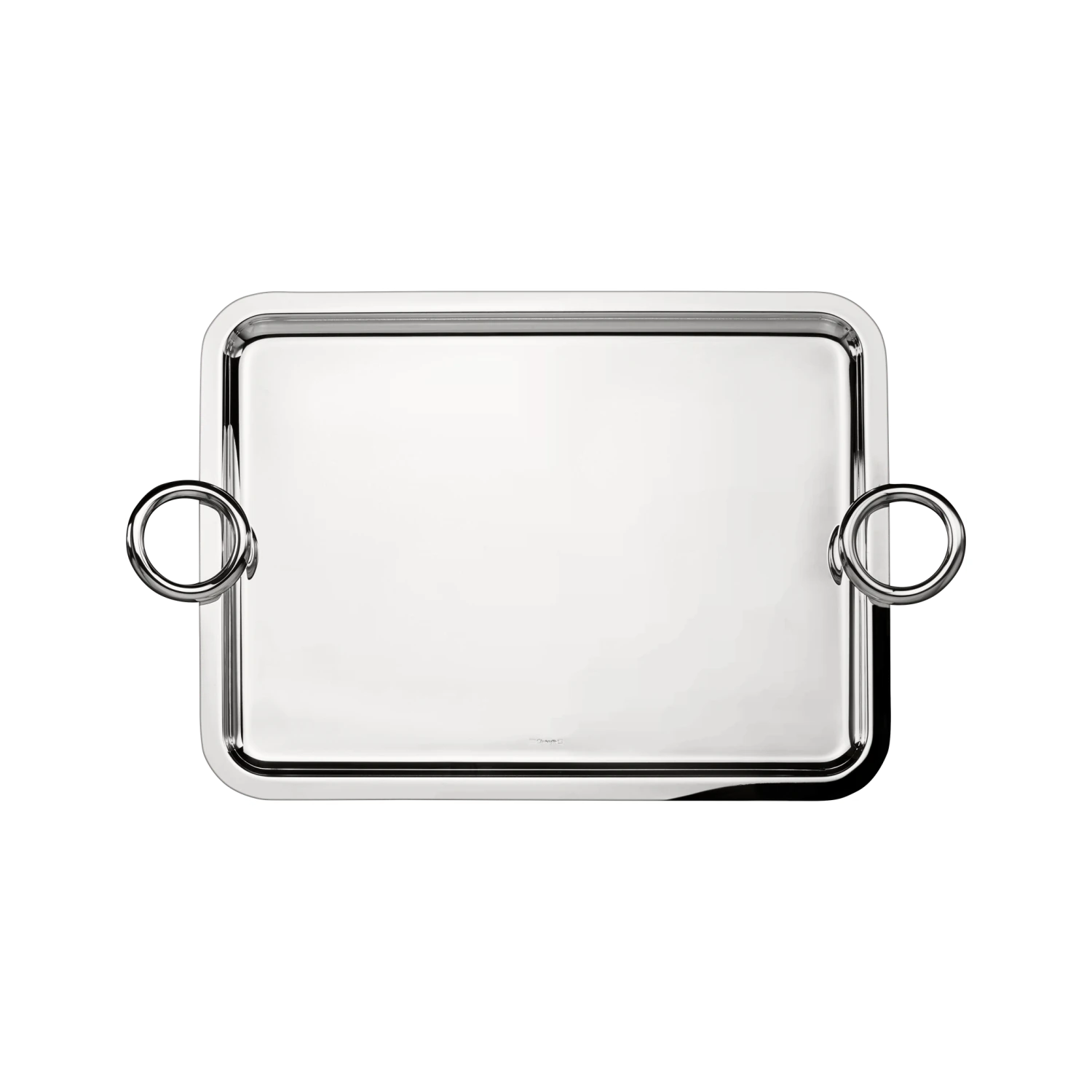 Christofle Vertigo Large Silver-Plated 16' X 12' Tray