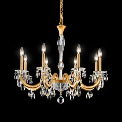 Schonbek San Marco S8608 Chandelier -Grayson-Living S8608N 22R IMRO 1