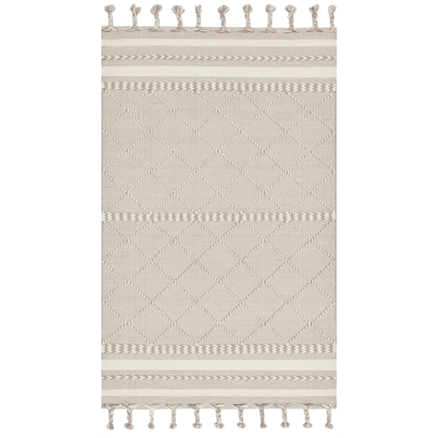 Loloi II Sawyer SAW-05 Silver Rug DC10 1 Loloi II Sawyer SAW-05 Silver Rug DC10