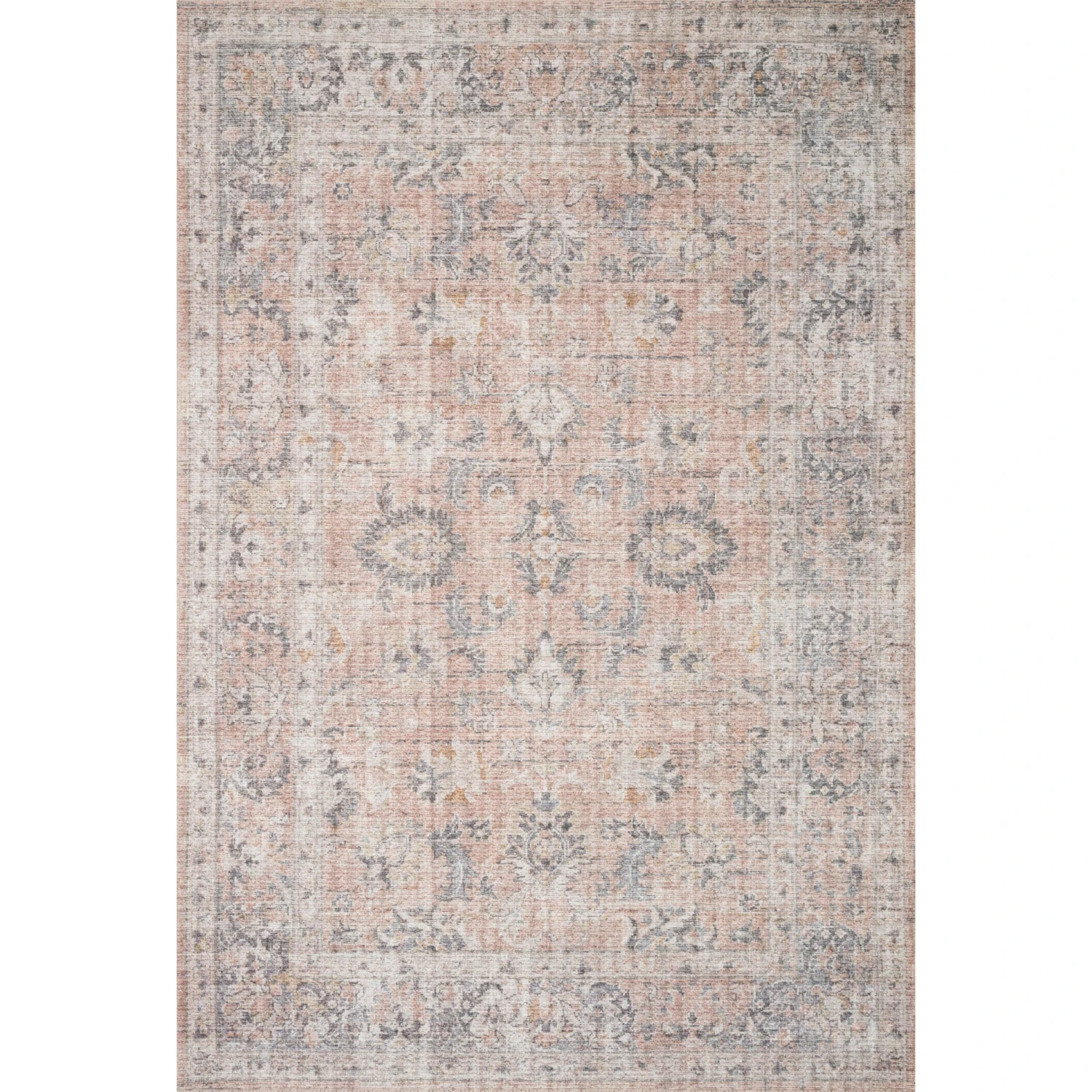 Loloi II Skye SKY-01 Blush / Grey Rug DC10 1 Loloi II Skye SKY-01 Blush / Grey Rug DC10