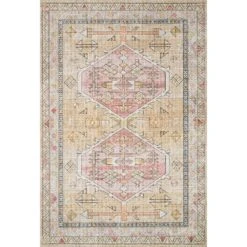 Loloi II Skye SKY-04 Gold / Blush Rug DC10