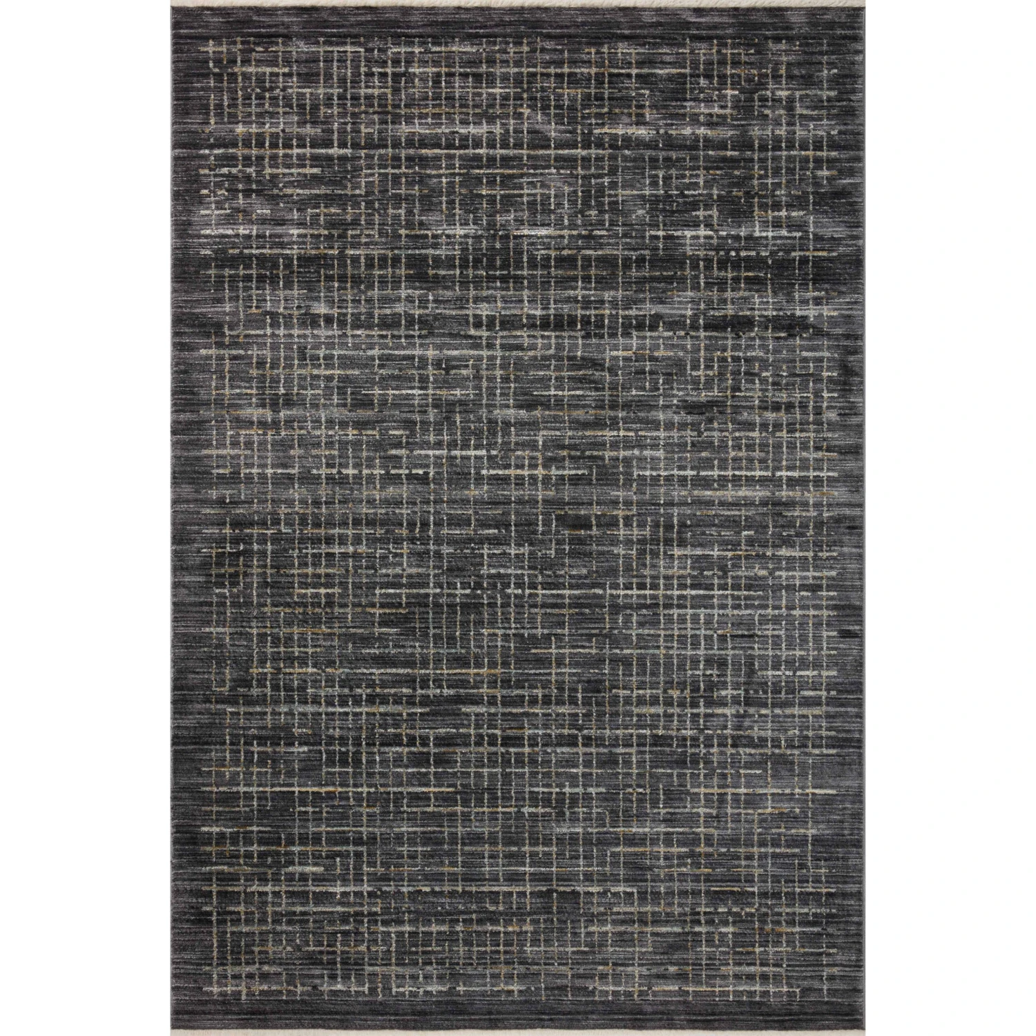 Loloi Soho SOH-01 Onyx / Silver Rug MDP 1 Loloi Soho SOH-01 Onyx / Silver Rug MDP