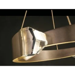 Fine Art Strata 32" Round Pendant -Grayson-Living StrataBeauty 927540 3