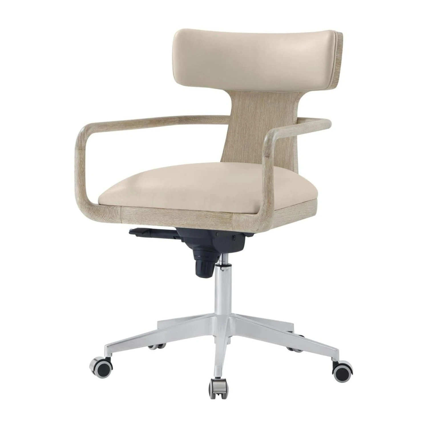 Theodore Alexander Repose Wooden Upholstered Study Chair 1 Theodore Alexander Repose Wooden Upholstered Study Chair