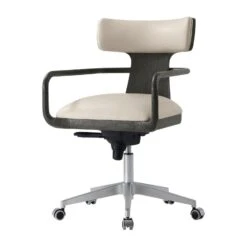 Theodore Alexander Repose Wooden Upholstered Study Chair 12 Theodore Alexander Repose Wooden Upholstered Study Chair -Grayson-Living TA42030.2BHF main 1