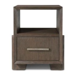 Theodore Alexander Urbane Single Drawer Nightstand -Grayson-Living TA50423.C409 main 1