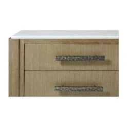 Theodore Alexander Essence Three Drawer Marble Top Nightstand -Grayson-Living TA60104.C359 more 7