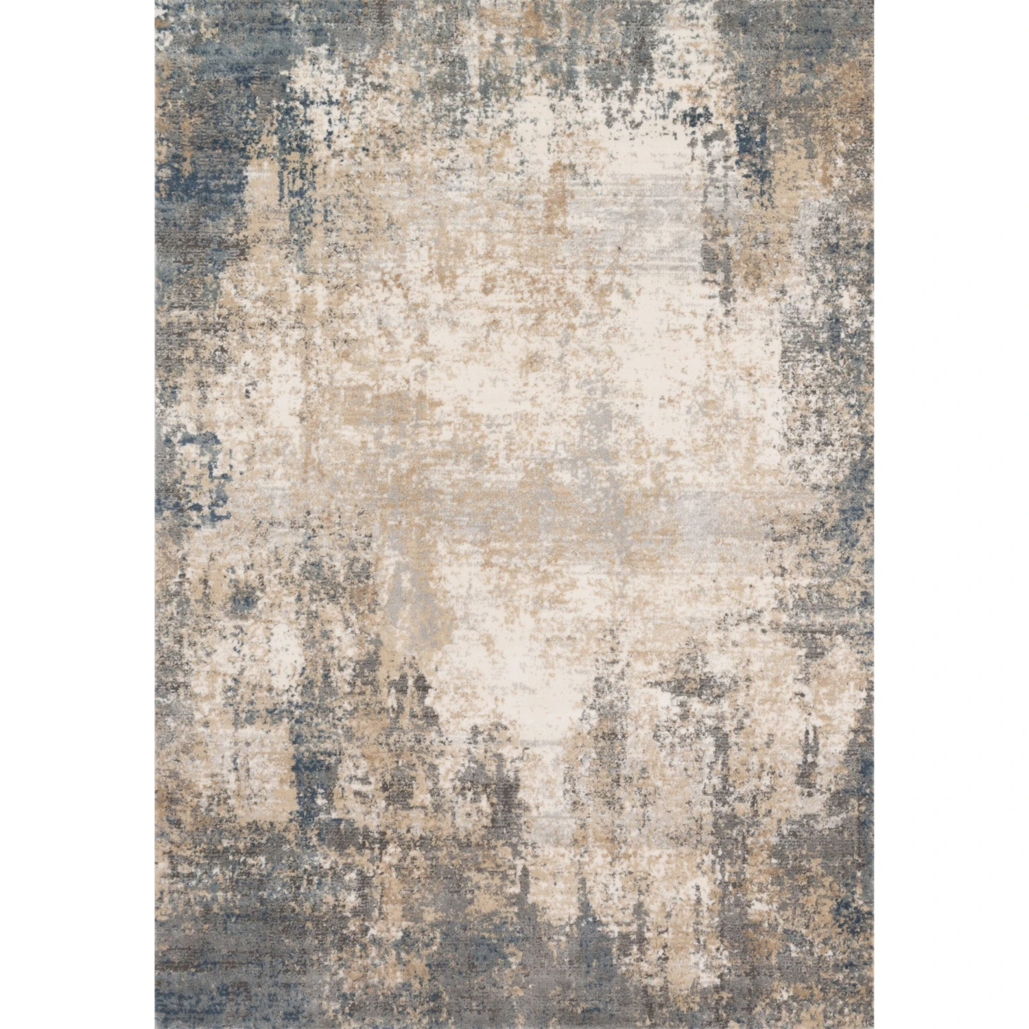 Loloi II Teagan TEA-08 Ivory / Mist Rug DC10 1 Loloi II Teagan TEA-08 Ivory / Mist Rug DC10
