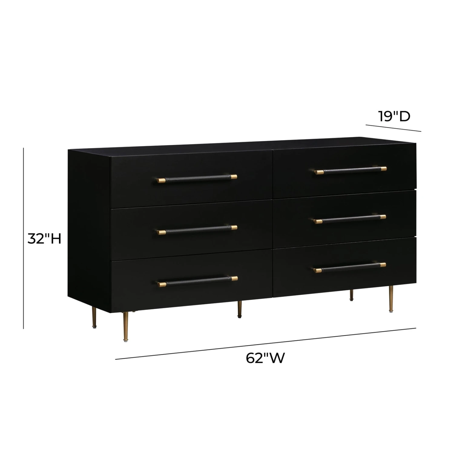 TOV Furniture Trident 6 Drawer Dresser 8 TOV Furniture Trident 6 Drawer Dresser - Image 8