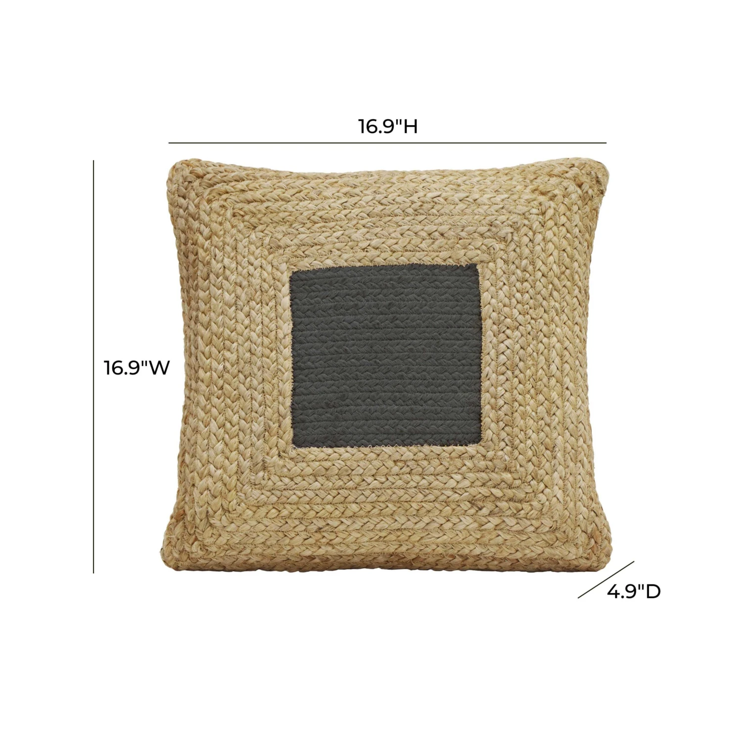 TOV Furniture Blank Mind Square Accent Pillow 6 TOV Furniture Blank Mind Square Accent Pillow - Image 6