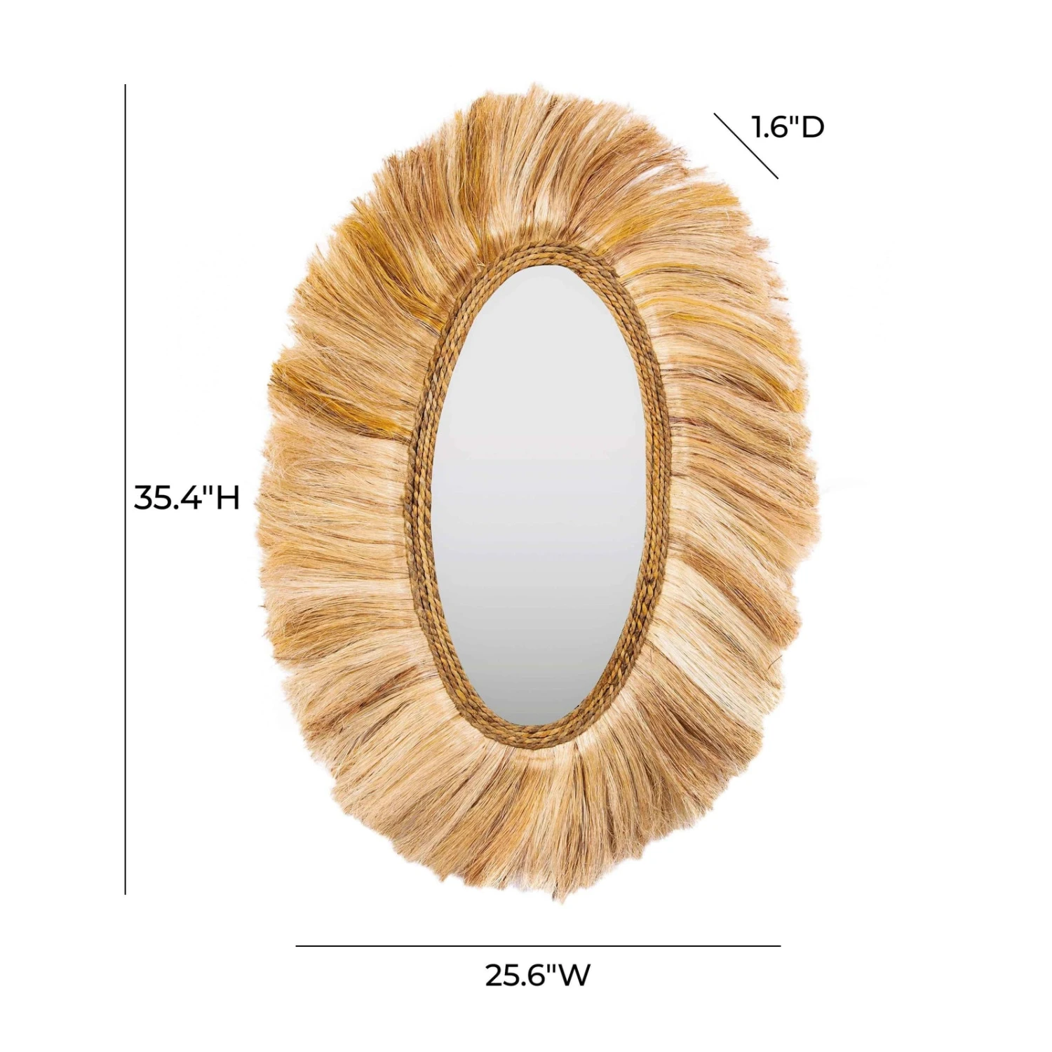TOV Furniture Tribal Mirror 6 TOV Furniture Tribal Mirror - Image 6