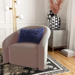 TOV Furniture Tibetan Sheep Long Pillow -Grayson-Living TOV C5703.media .02