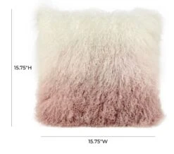 TOV Furniture Tibetan Sheep Pillow 35 TOV Furniture Tibetan Sheep Pillow -Grayson-Living TOV C5714.media .04