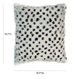 TOV Furniture Genuine Goatskin Pillow -Grayson-Living TOV C5724.media .04