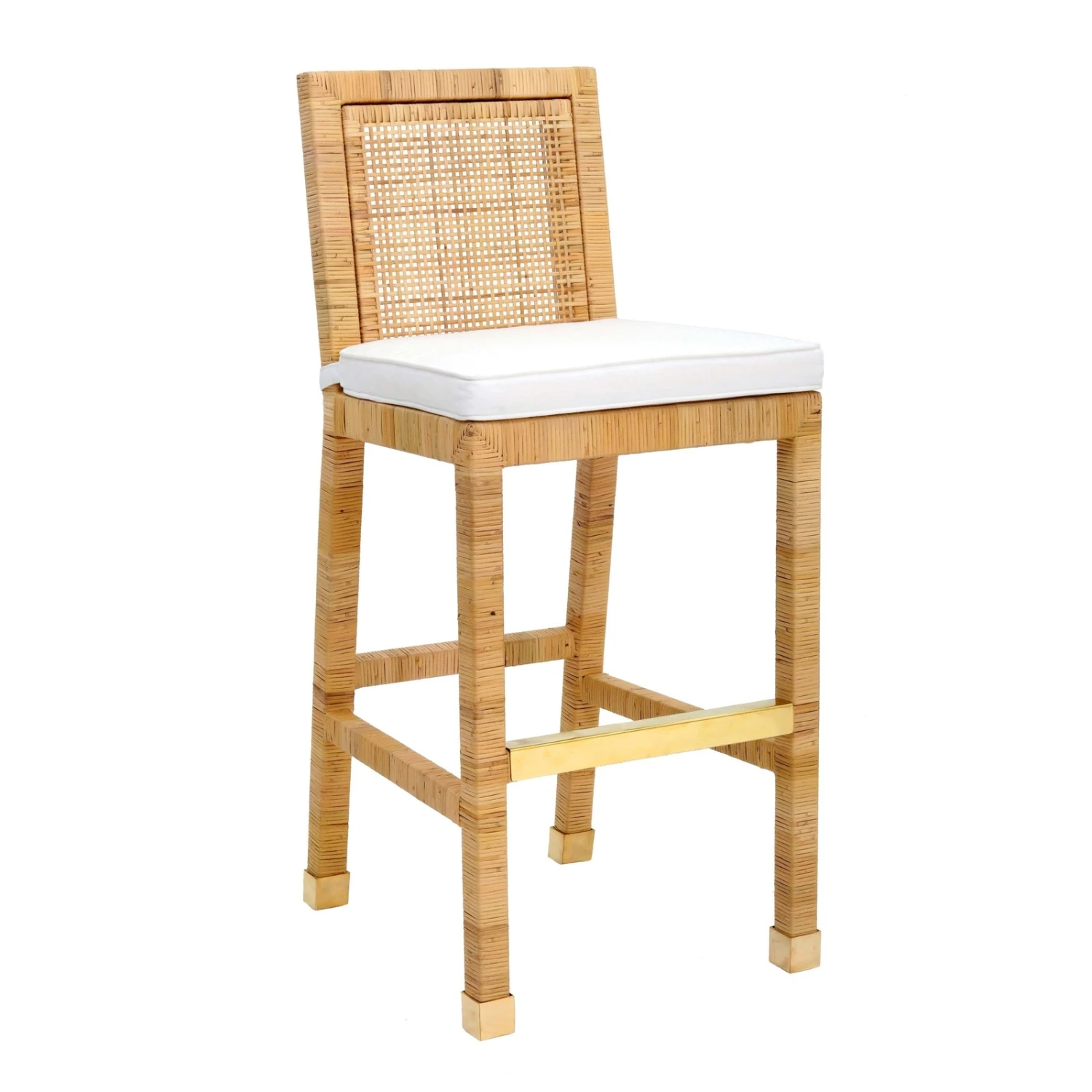 TOV Furniture Amara Rattan Bar Stool 1 TOV Furniture Amara Rattan Bar Stool