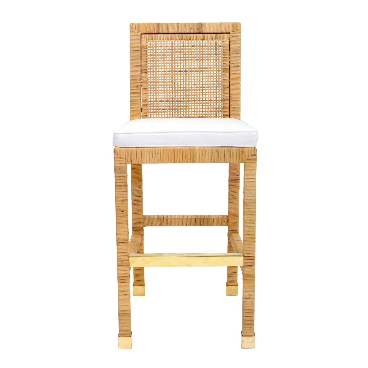 TOV Furniture Amara Rattan Bar Stool 4 TOV Furniture Amara Rattan Bar Stool - Image 4