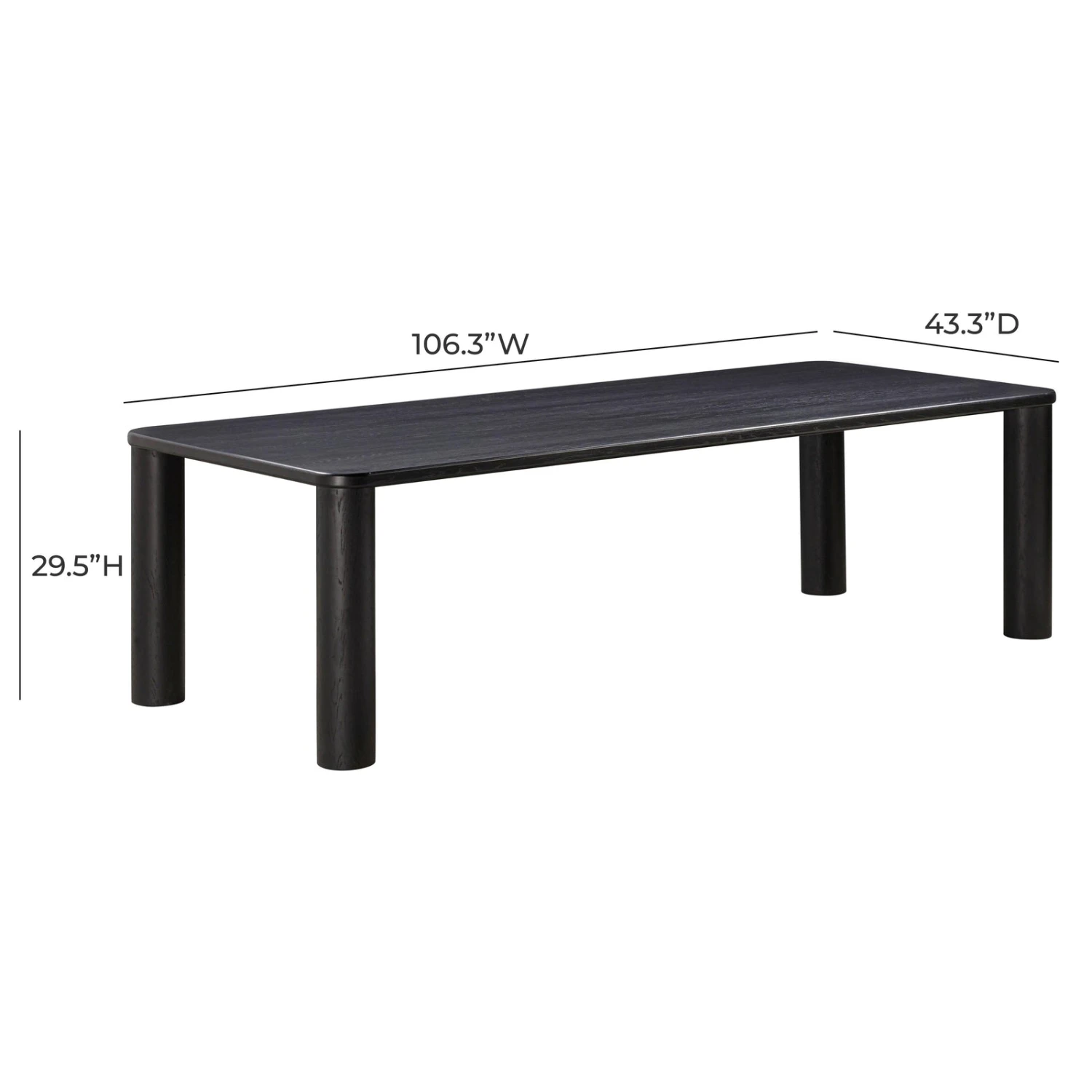 TOV Furniture Akola Oak Rectangular Dining Table 8 TOV Furniture Akola Oak Rectangular Dining Table - Image 8