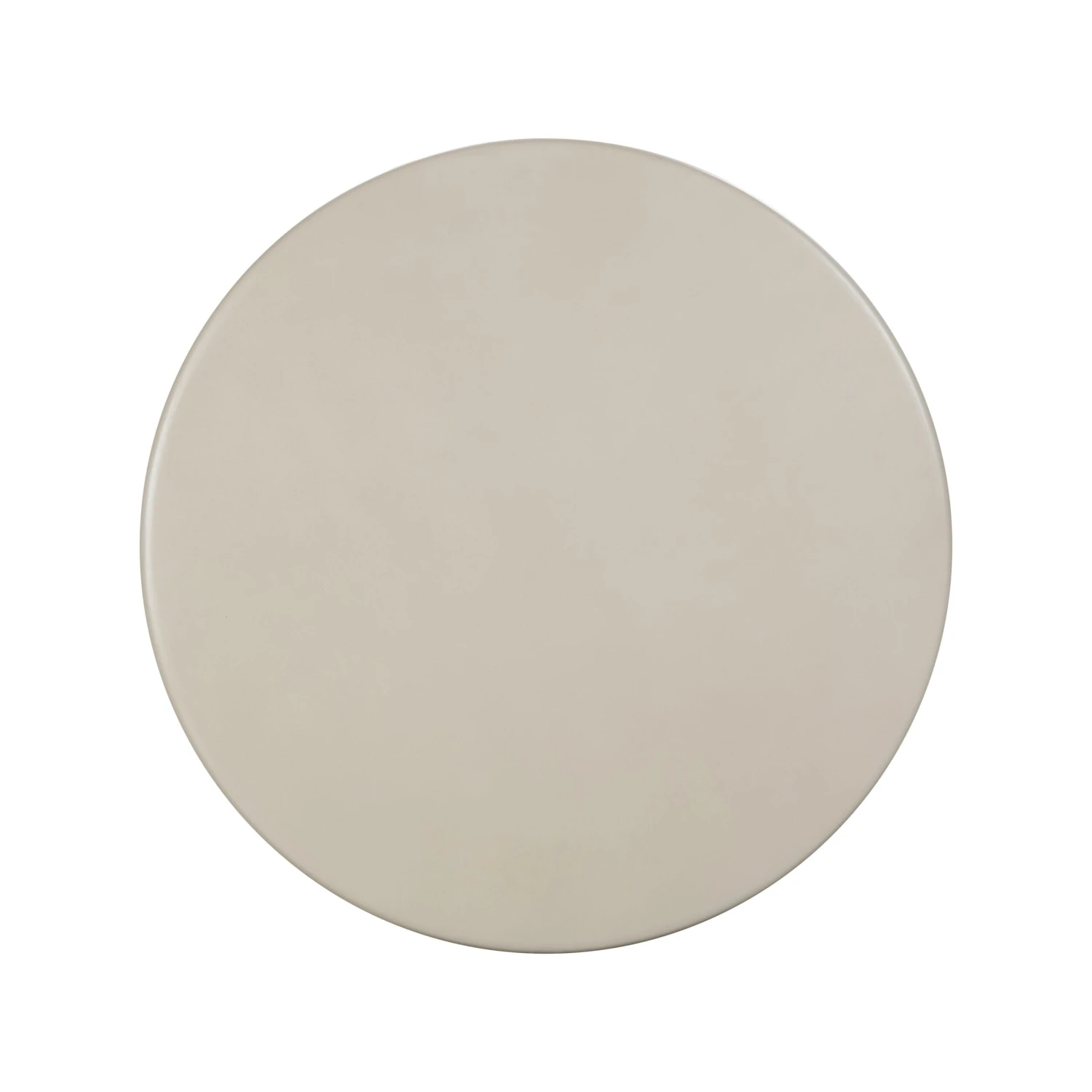 TOV Furniture Fern Beige Textured Faux Plaster Concrete Indoor / Outdoor Round Dining Table 5 TOV Furniture Fern Beige Textured Faux Plaster Concrete Indoor / Outdoor Round Dining Table - Image 5