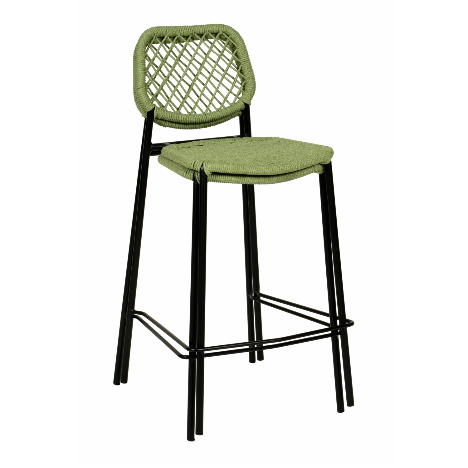 TOV Furniture Lucy Cord Outdoor Counter Stool 7 TOV Furniture Lucy Cord Outdoor Counter Stool - Image 7