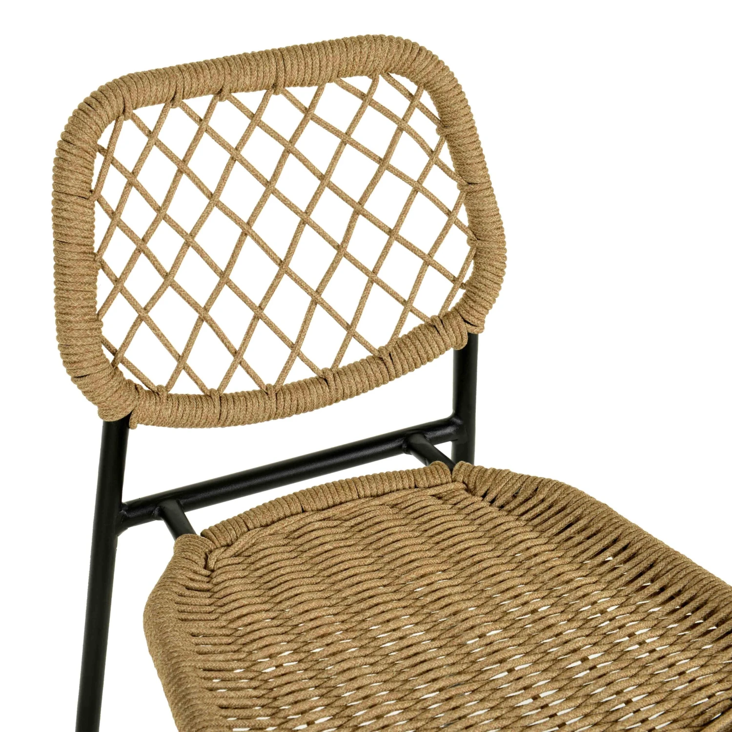 TOV Furniture Lucy Cord Outdoor Counter Stool 13 TOV Furniture Lucy Cord Outdoor Counter Stool - Image 13