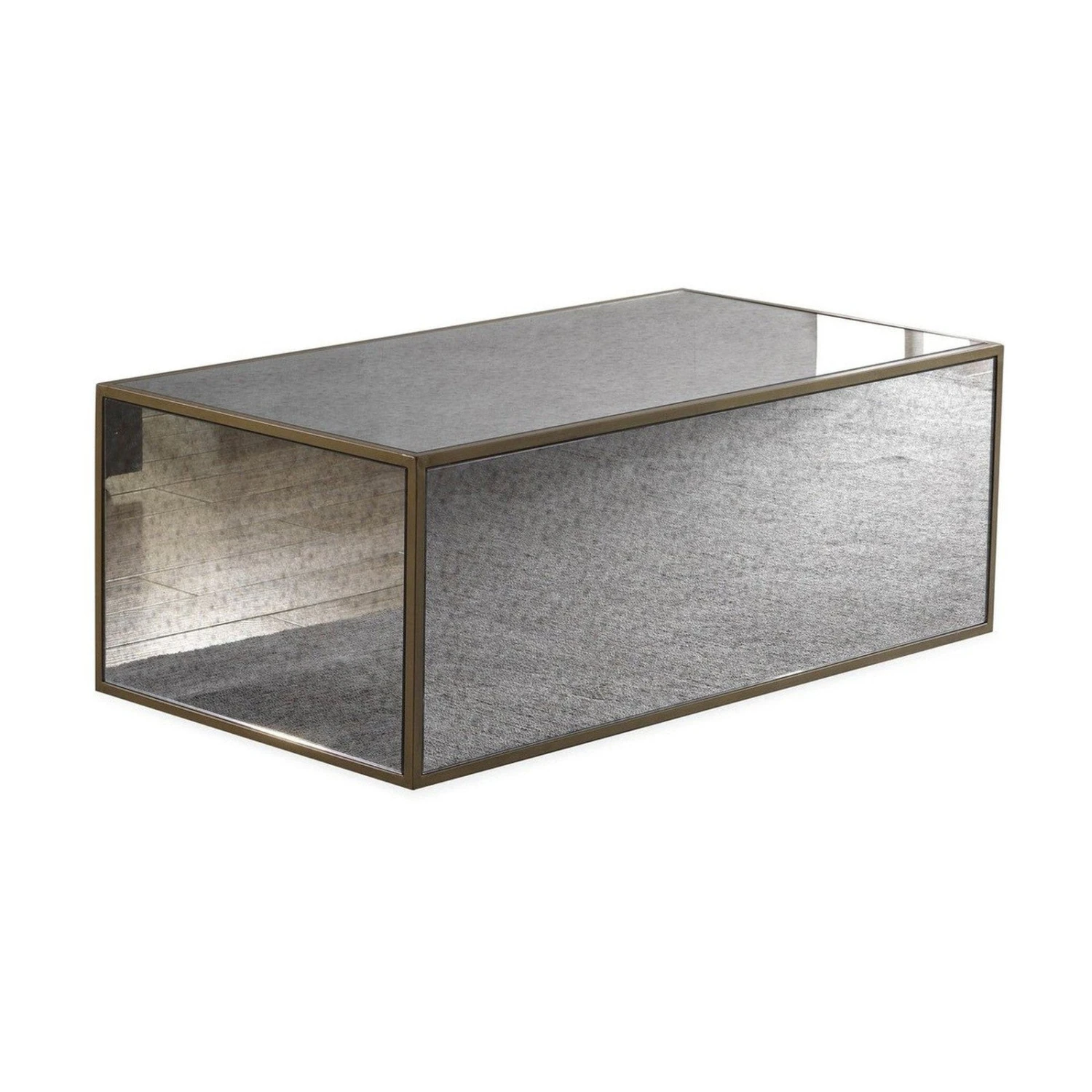 TOV Furniture Lana Mirrored Coffee Table 1 TOV Furniture Lana Mirrored Coffee Table