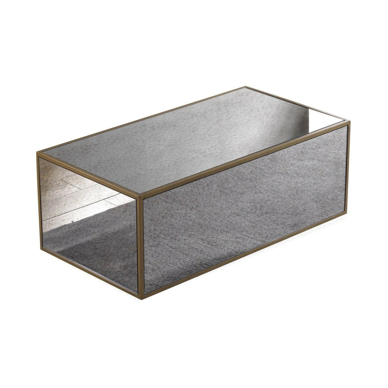 TOV Furniture Lana Mirrored Coffee Table 3 TOV Furniture Lana Mirrored Coffee Table - Image 3