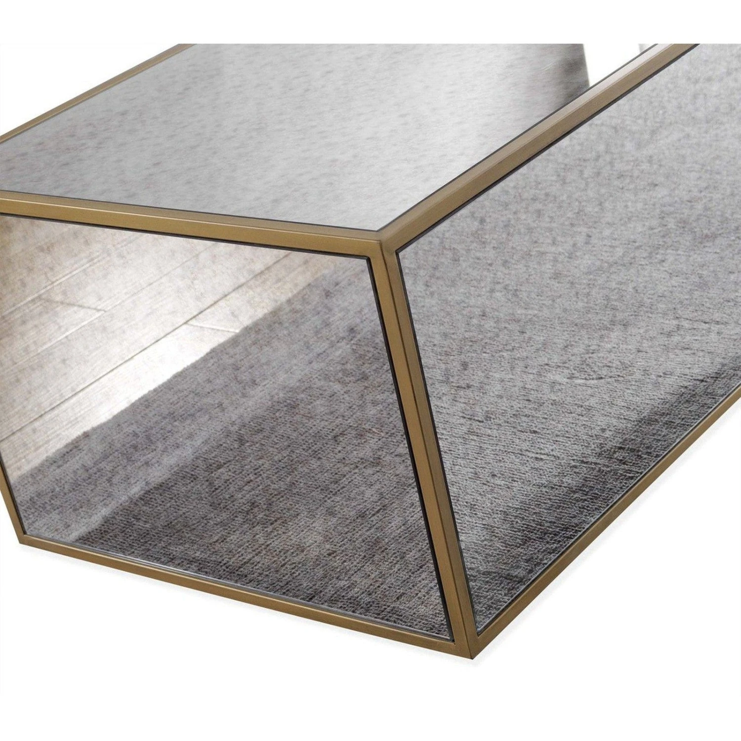 TOV Furniture Lana Mirrored Coffee Table 6 TOV Furniture Lana Mirrored Coffee Table - Image 6