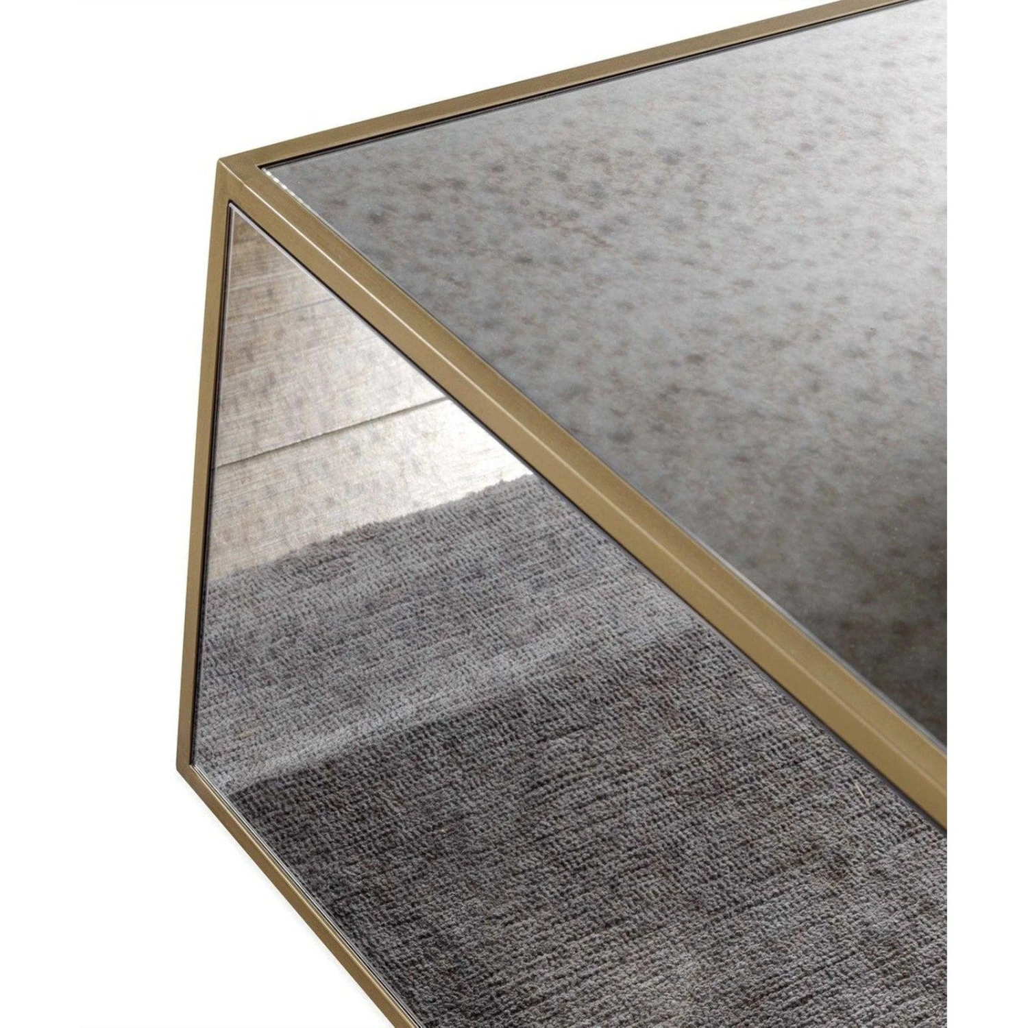 TOV Furniture Lana Mirrored Coffee Table 7 TOV Furniture Lana Mirrored Coffee Table - Image 7