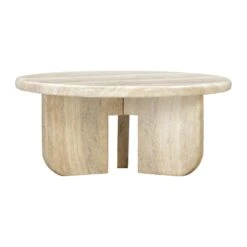 TOV Furniture Patrizia Outdoor Concrete Round Coffee Table -Grayson-Living TOV OC54246.media .02