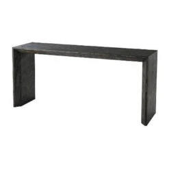 Theodore Alexander TA Studio Jayson Console Angled Knife Edge Legs Table