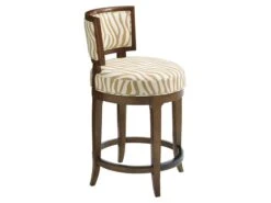 Tommy Bahama Home Island Fusion Macau Swivel Counter Stool Customizable -Grayson-Living Tommy Bahama Home Island Fusion Macau Swivel Counter Stool Customizable 556 815 3 COM 4