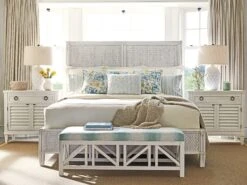 Tommy Bahama Home Ocean Breeze Siesta Key Woven Bed 6 Tommy Bahama Home Ocean Breeze Siesta Key Woven Bed -Grayson-Living Tommy Bahama Home Ocean Breeze Siesta Key Woven Bed 3