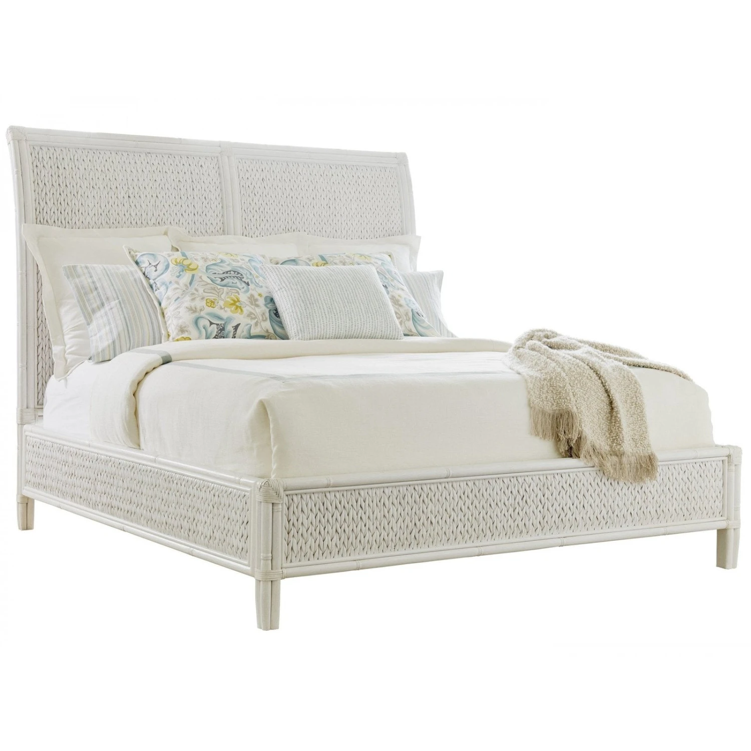 Tommy Bahama Home Ocean Breeze Siesta Key Woven Bed 1 Tommy Bahama Home Ocean Breeze Siesta Key Woven Bed