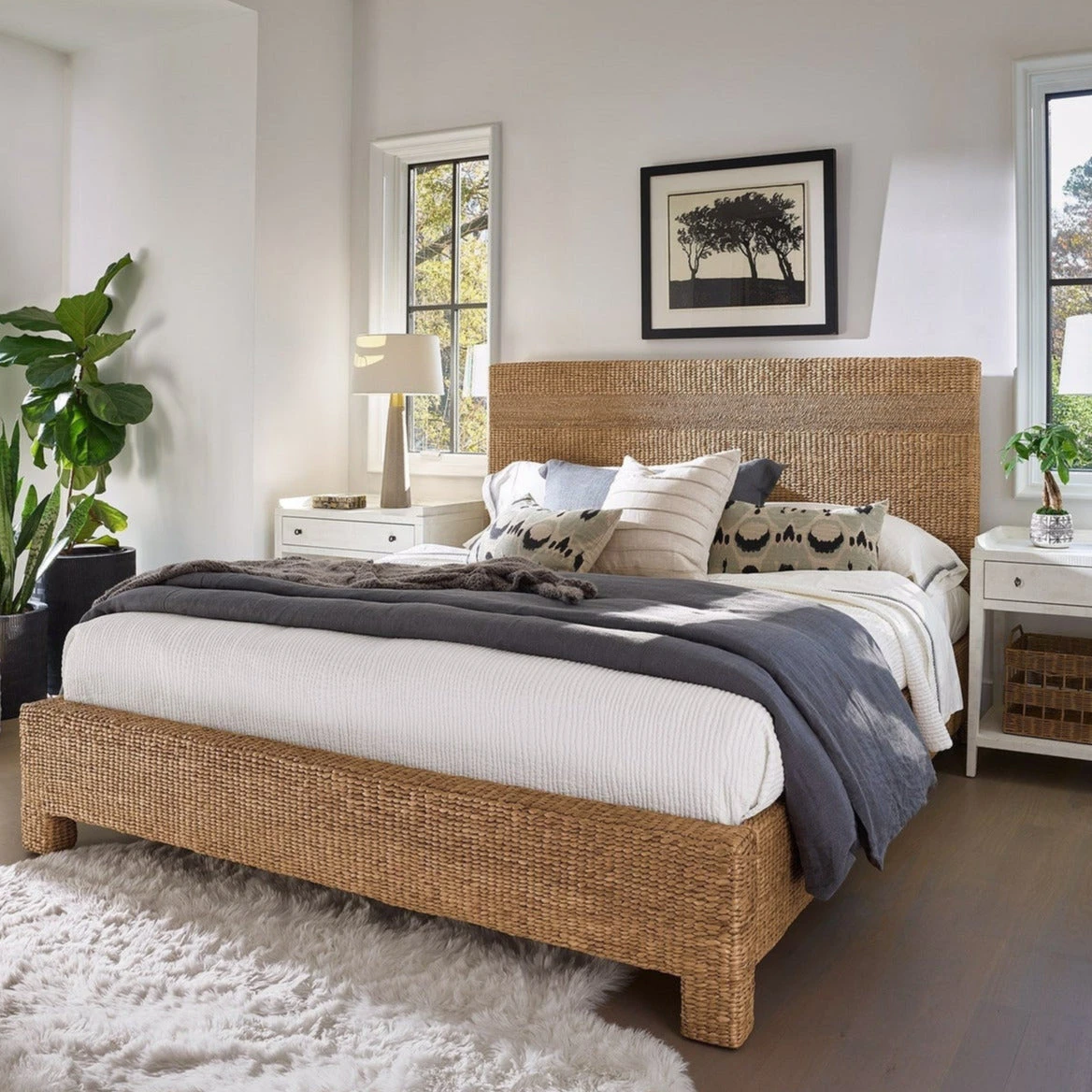 Universal Furniture Modern Farmhouse Leg Nightstand 2 Universal Furniture Modern Farmhouse Leg Nightstand - Image 2