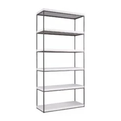 Universal Furniture Modern Farmhouse Braxton Etagere DSC -Grayson-Living U011A850 VM2