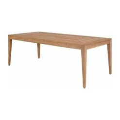 Universal Furniture Coastal Living Outdoor Chesapeake Rectangular Dining Table -Grayson-Living U012652 ANGLE