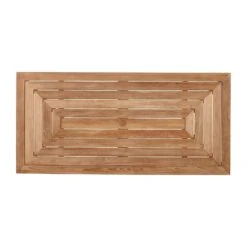 Universal Furniture Coastal Living Outdoor Chesapeake Rectangular Dining Table -Grayson-Living U012652 OVERHEAD