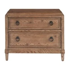 Universal Furniture Sienna Two Drawer Nightstand 6 Universal Furniture Sienna Two Drawer Nightstand -Grayson-Living U400A355 VM3