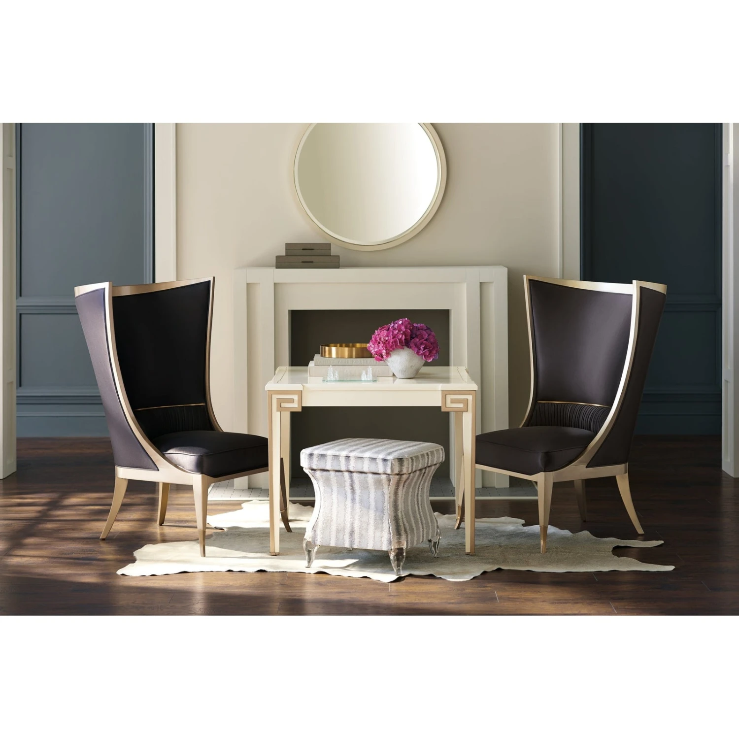 Caracole Upholstery Pop Your Collar Chair 2 Caracole Upholstery Pop Your Collar Chair - Image 2