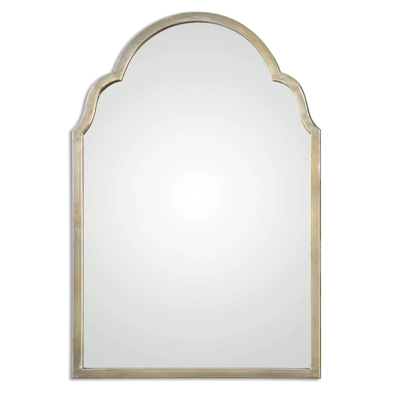 Uttermost Brayden Petite Silver Arch Mirror 1 Uttermost Brayden Petite Silver Arch Mirror