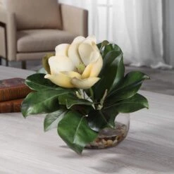 Uttermost Celia Silk Magnolia Accent -Grayson-Living Uttermost Celia Silk Magnolia Accent 60144 5