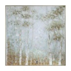 Uttermost Cotton Woods Hand Painted Canvas