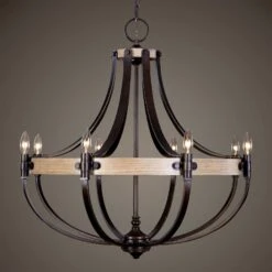 Uttermost Dubois 8 Light Chandelier 19 Uttermost Dubois 8 Light Chandelier -Grayson-Living Uttermost Dubois 8 Light Chandelier 21329 10