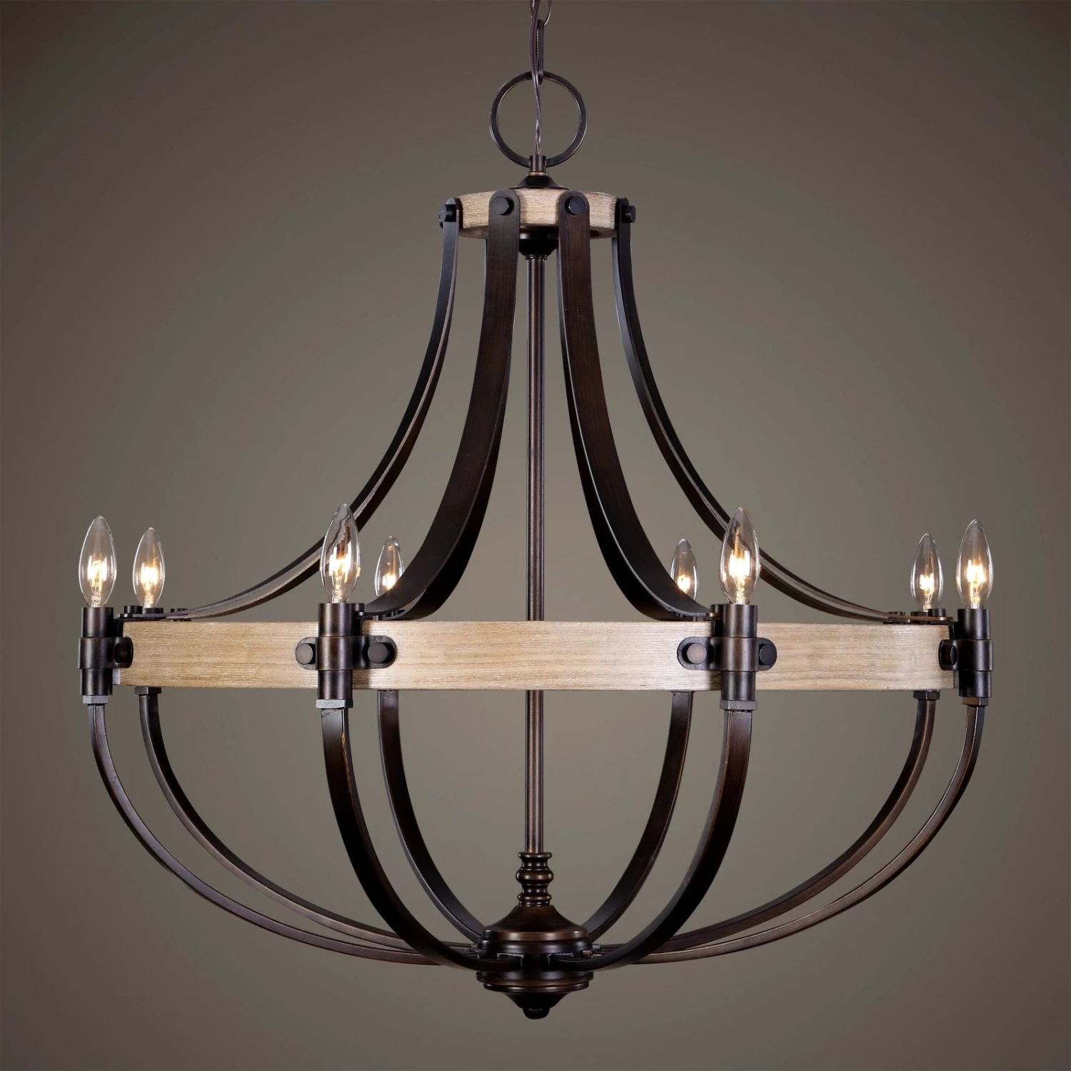 Uttermost Dubois 8 Light Chandelier 10 Uttermost Dubois 8 Light Chandelier - Image 10