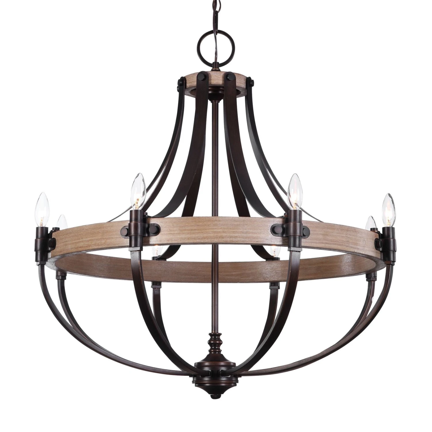 Uttermost Dubois 8 Light Chandelier 4 Uttermost Dubois 8 Light Chandelier - Image 4