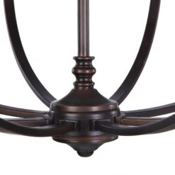 Uttermost Dubois 8 Light Chandelier 17 Uttermost Dubois 8 Light Chandelier -Grayson-Living Uttermost Dubois 8 Light Chandelier 21329 8