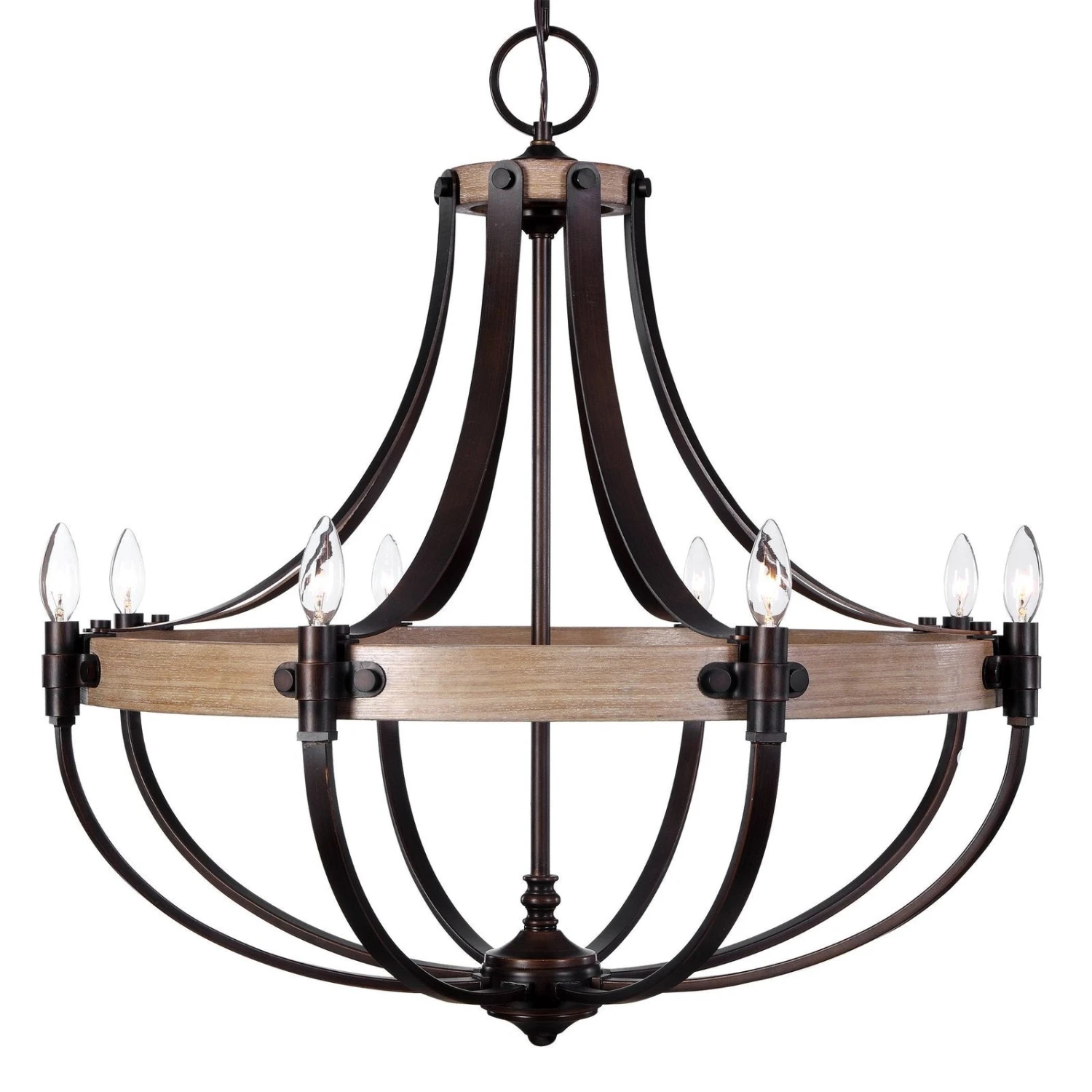 Uttermost Dubois 8 Light Chandelier 1 Uttermost Dubois 8 Light Chandelier